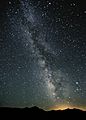 Milky Way Night Sky Black Rock Desert Nevada