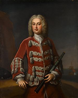 Portrait of Captain William Hervey (by John Fayram)