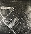 RFC Joyce Green Aerodrome vertical aerial photograph 28th Feb 1918 by a machine from 36TDS IWM IMG 4919