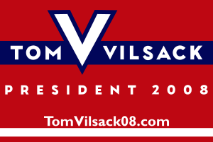 Tom Vilsack 2008 campaign logo