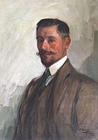 Walter Burton Harris, Gemälde von Sir John Lavery (1907)