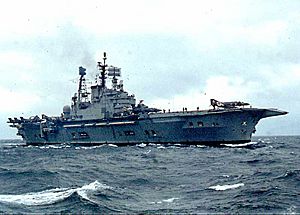 17 HMS Ark Royal North Atlantic July 76
