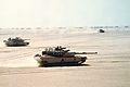 Abrams in formation