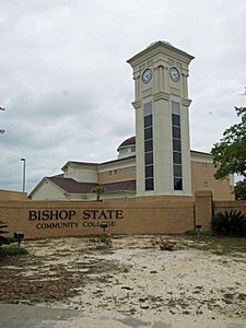 Bishop State clock tower May 2012.jpg