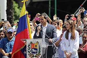 Caracas 02 febrero 2019 Juan Guaido Presidente Interino Venezuela