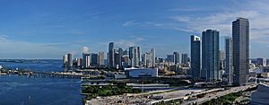 Downtown Miami Skyline (Southern View)