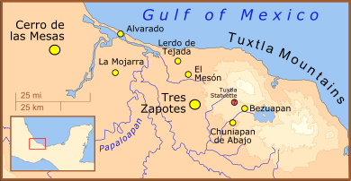 Epi-Olmec cultural area