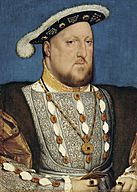 oil painting of Henry VIII