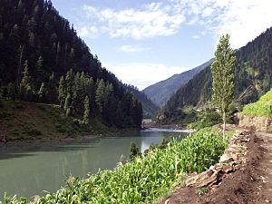 Jhelum River-Pakistan