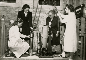 Kathleen Zier, Anna Jane Harrison, Mary Sherrill, Marie Mercury, 1947