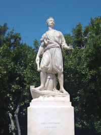 Konstantinos Kanaris monument in Kypseli, Athens