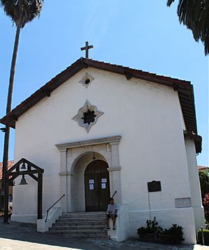 Mission San Rafael Arcángel, San Rafael CA USA -The reconstructed capilla (chapel) at Mission San Rafael Arcángel - panoramio (cropped)