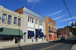 Penn Street in downtown Point Marion