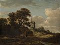 Roelof de Vries, Landscape with Stream and Windmill, unknown date, oil on panel, Collection of the Vancouver Art Gallery