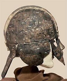 Sutton Hoo helmet - First Restoration - Dexter
