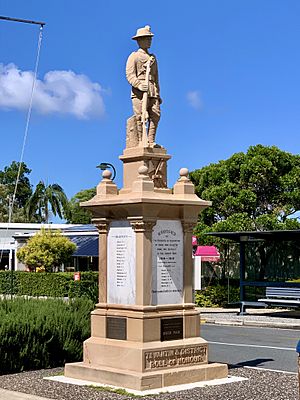Tewantin War Memorial (Digger), Tewantin, Queensland 01