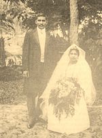 Wedding of D. S. Senanayake and Mollie Dunuwille in 1910