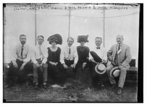 Aviators with their wives in Pittsburgh 1909