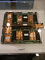 Board with SPARC64 VIIIfx processors on display in Fujitsu HQ