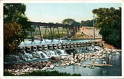 Dam on the Huron River, Ann Arbor, Mich. (NBY 4092)