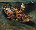 Eugène Delacroix - Christ on the Sea of Galilee - Google Art Project
