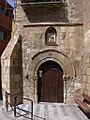 Fraga - Portal románico de la iglesia de san Pedro