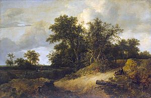 Jacob van Ruisdael - Dune Landscape - Hermitage Inventory number 939