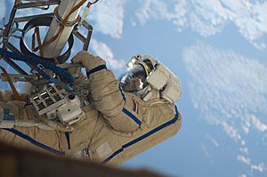 Oleg Kononenko Spacewalk1 February 2012