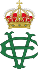 Royal Monogram of King Victor Emmanuel III of Italy.svg