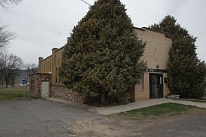 The old Scipio town hall, April 2010