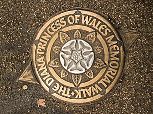 The Diana, Princess of Wales Memorial Walk – Green Park
