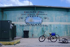 The water utility at Ebeye, Marshall Islands, February 2012. Photo- Erin Magee - DFAT (12426036365)
