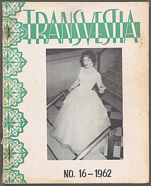 Transvestia, no. 16, Front cover