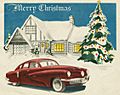 Tucker Corporation Christmas Card, 1947