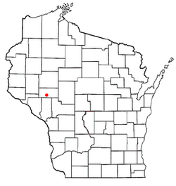 Location of Clear Creek, Wisconsin