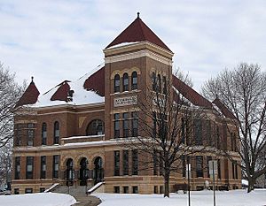 The Watonwan County Courthouse in St. James