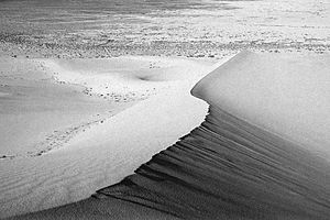 A119, Death Valley National Park, California, USA, Eureka Dunes, 2004