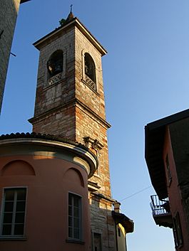 The church tower of Arzo
