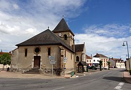 The church of Saint-Martin in Thiel-sur-Acolin