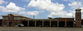 Fire department in Giddings, Texas