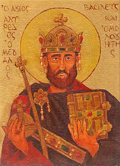 Ikon of King St. Alfred the Great