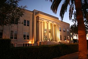 Imperial County Superior Courthouse El Centro Night