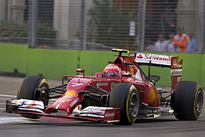 Kimi Raikkonen 2014 Singapore FP1
