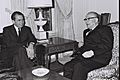 Levi Eshkol meets with Richard Nixon