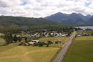 Manapouri township