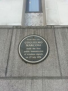 Marconi in London