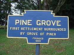 Official logo of Pine Grove, Pennsylvania