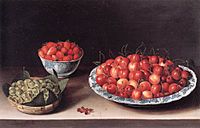 Still Life with Cherries, Strawberries and Gooseberries, 1630
