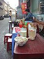 Street vendor pho ga Hanoi