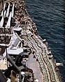 14in shells on deck of USS New Mexico (BB-40) in 1944